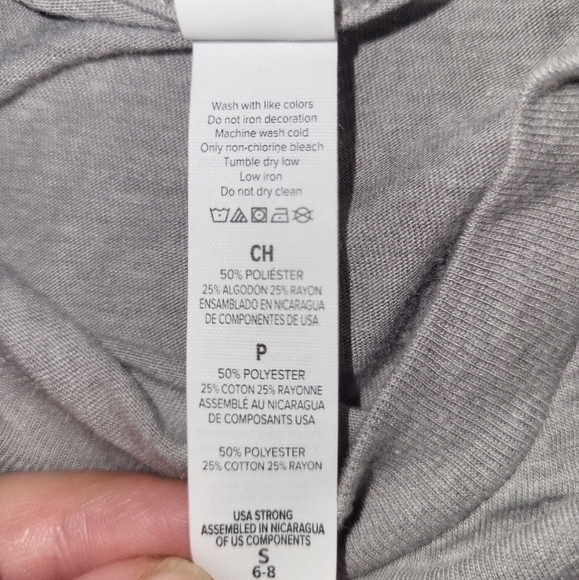 NWOT Bella Canvas gray t-shirt - Picture 5 of 5